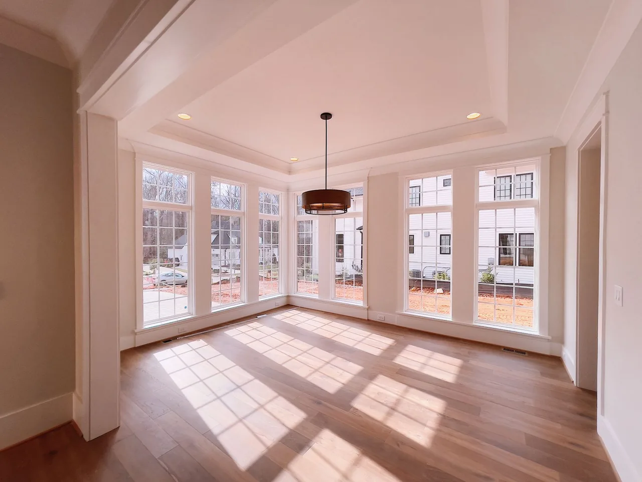 Ceilings in a finished space