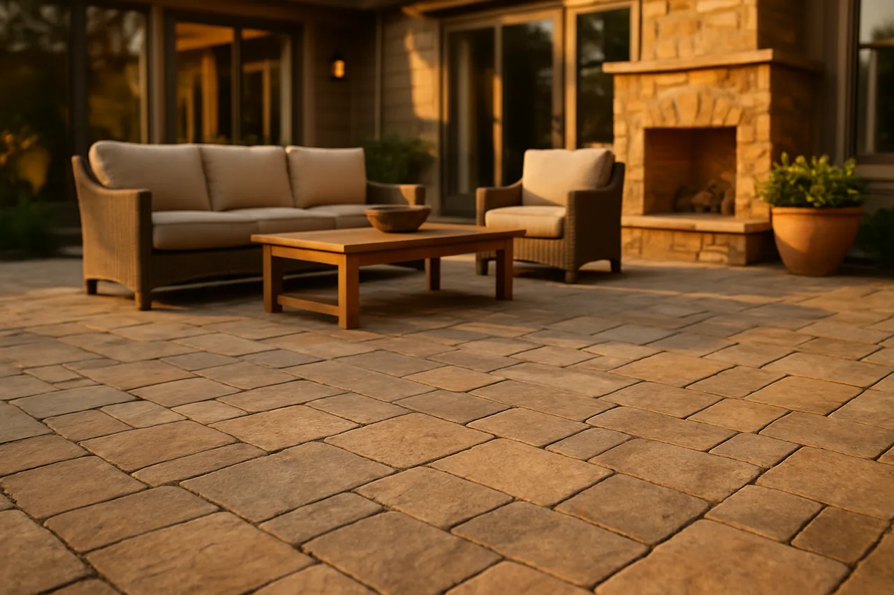 Outdoor Surfaces material and finish detail