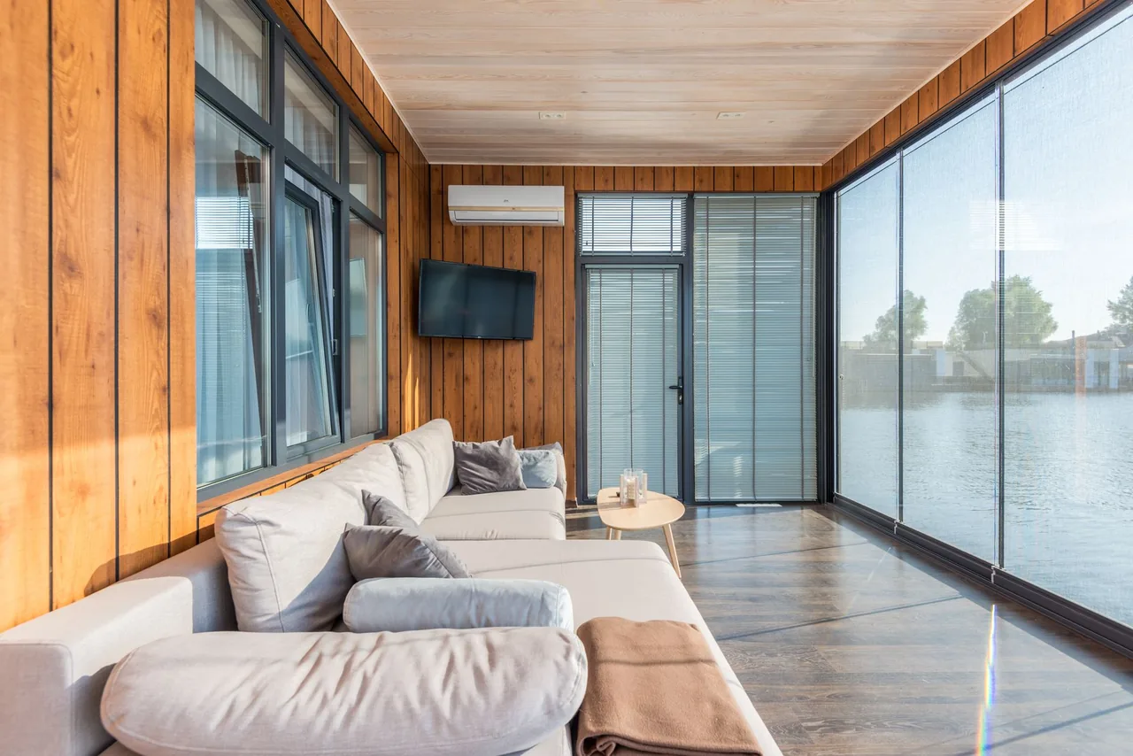 Shiplap Walls in a finished space